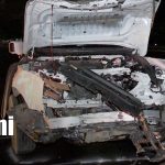 ¡Fuerte impacto! Seis lesionados tras choque entre camioneta y microbús en carretera a Masaya Foto: Seis lesionados tras choque en carretera a Masaya/TN8
