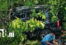 Accidentes de tránsito dejan varios lesionados en distintos puntos de Managua Foto: Dos accidentes dejan lesionados en Managua/TN8