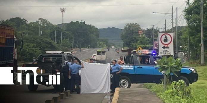 Foto: Hallan a hombre sin vida en carretera Masaya-Catarina/TN8