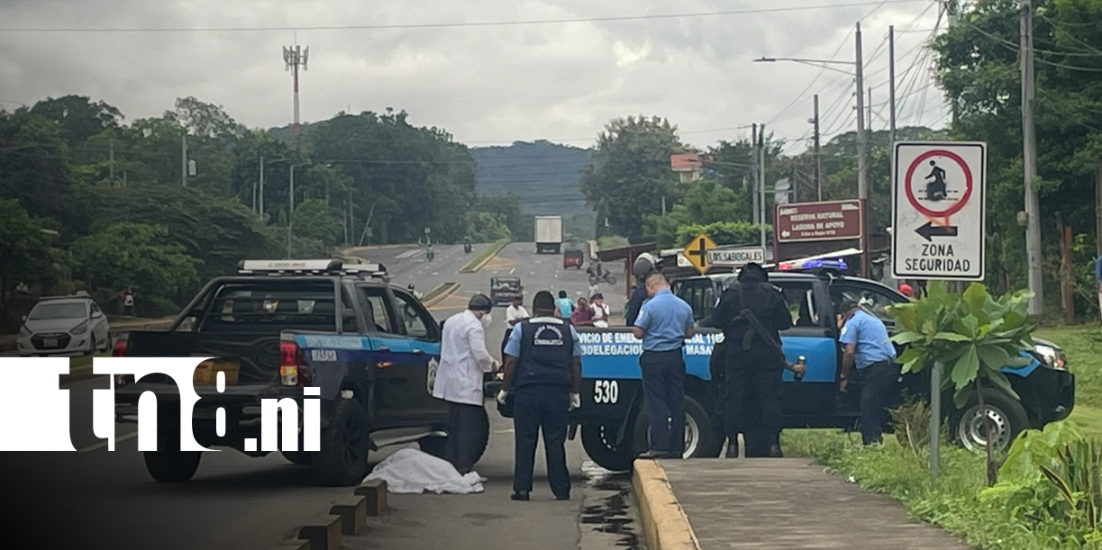 Foto: Hallan a hombre sin vida en carretera Masaya-Catarina/TN8