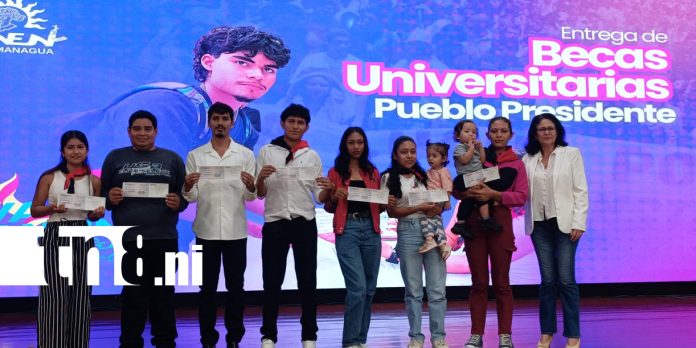 Foto: UNAN-Managua entrega más de 29 mil becas/TN8 Foto: UNAN-Managua entrega más de 29 mil becas/TN8