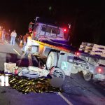 Accidente en la carretera Muy Muy-Boaco deja dos fallecidos y un lesionado Foto: Tragedia vial en Muy Muy deja dos fallecidos/TN8