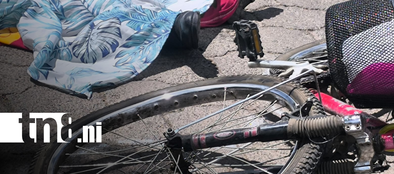 Foto: Ciclista pierde la vida en accidente de tránsito en Estelí/TN8