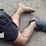 Dos personas resultan lesionadas tras accidente en la carretera Masaya-Granada Foto: Accidente entre motocicleta y peatón deja dos lesionados en Masaya/TN8