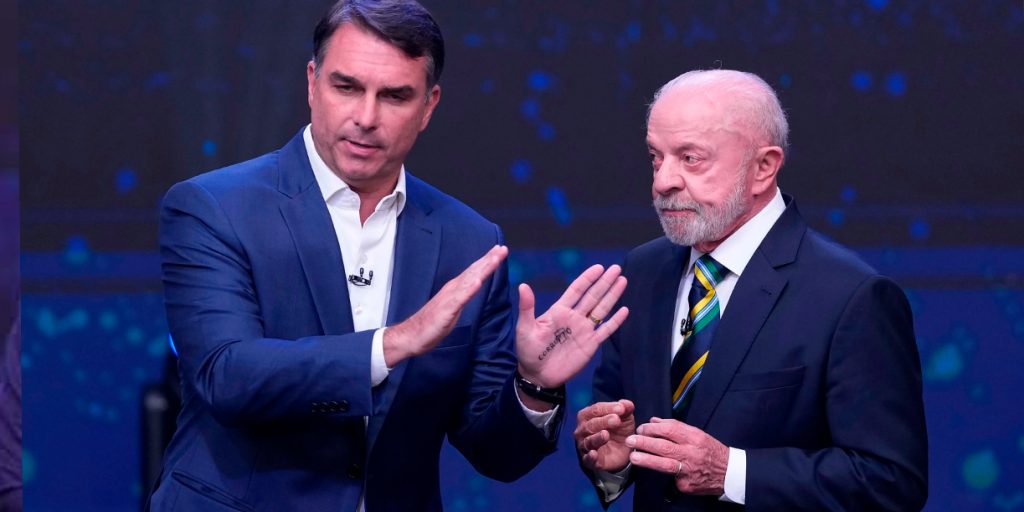 foto: Brasil: Flávio Bolsonaro aventaja por poco a Lula en la última encuesta electoral/cortesía