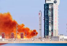 foto: Cohete Gran Marcha-4B lleva seis satélites al espacio en una nueva misión china/cortesía
