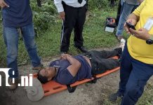 Peatón resulta lesionado tras ser atropellado por motocicleta en Managua Foto: Accidente en la pista Suburbana deja dos personas lesionadas en Managua/TN8