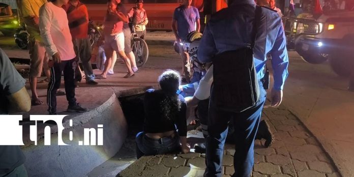 Foto: Bus atropella a una mujer en la salida norte de Estelí/TN8 Foto: Bus atropella a una mujer en la salida norte de Estelí/TN8