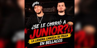 Foto: ¿Se le corrió a Junior? Liendra cancela su pelea en la Velada de Estrellas 4/TN8