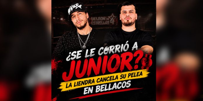 2 Foto: ¿Se le corrió a Junior? Liendra cancela su pelea en la Velada de Estrellas 4/TN8