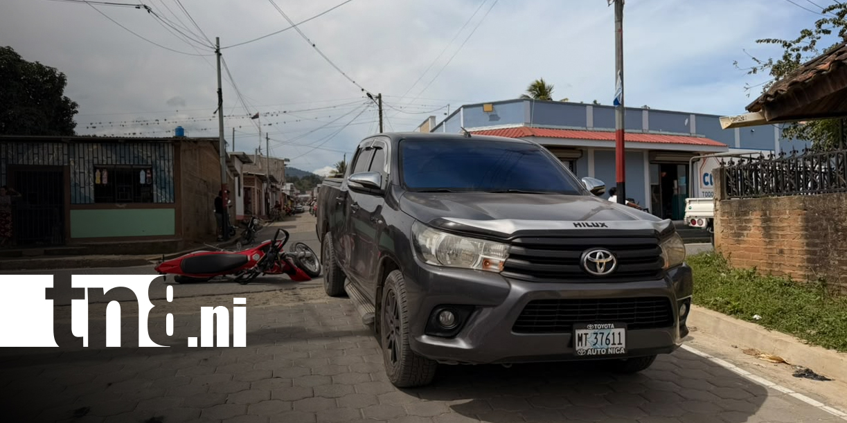Foto: Dos accidentes de tránsito se registran en el municipio de Jalapa, Nueva Segovia/TN8