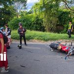 Foto: Motociclista muere tras impactar contra un camión en San Fernando, Nueva Segovia/TN8