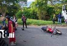 Foto: Motociclista muere tras impactar contra un camión en San Fernando, Nueva Segovia/TN8