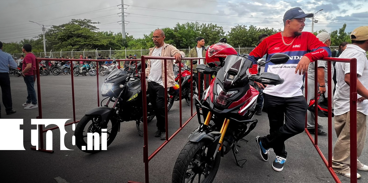 Foto: Honda realiza feria “Cambia tu Moto” en Managua con promociones y nuevos modelos/TN8