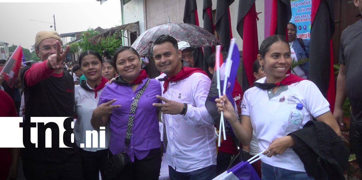 Foto: Ometepe participa en consulta bajo el lema “Hay Patria”/TN8