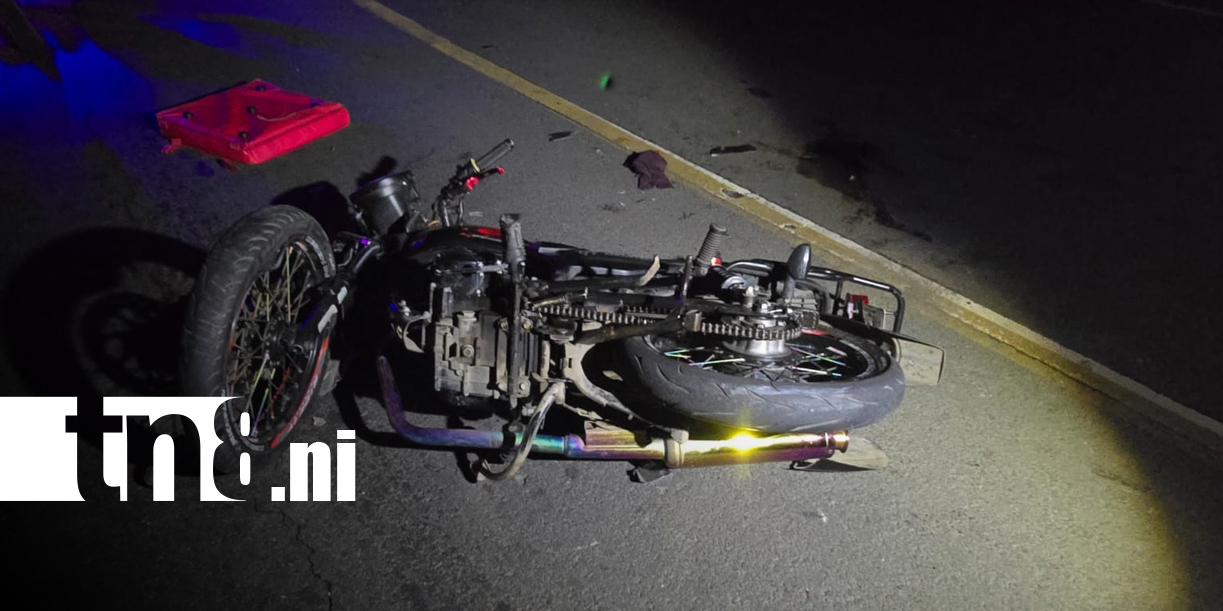 Foto: Joven muere en violenta colisión entre dos motocicletas en la carretera Sur/TN8