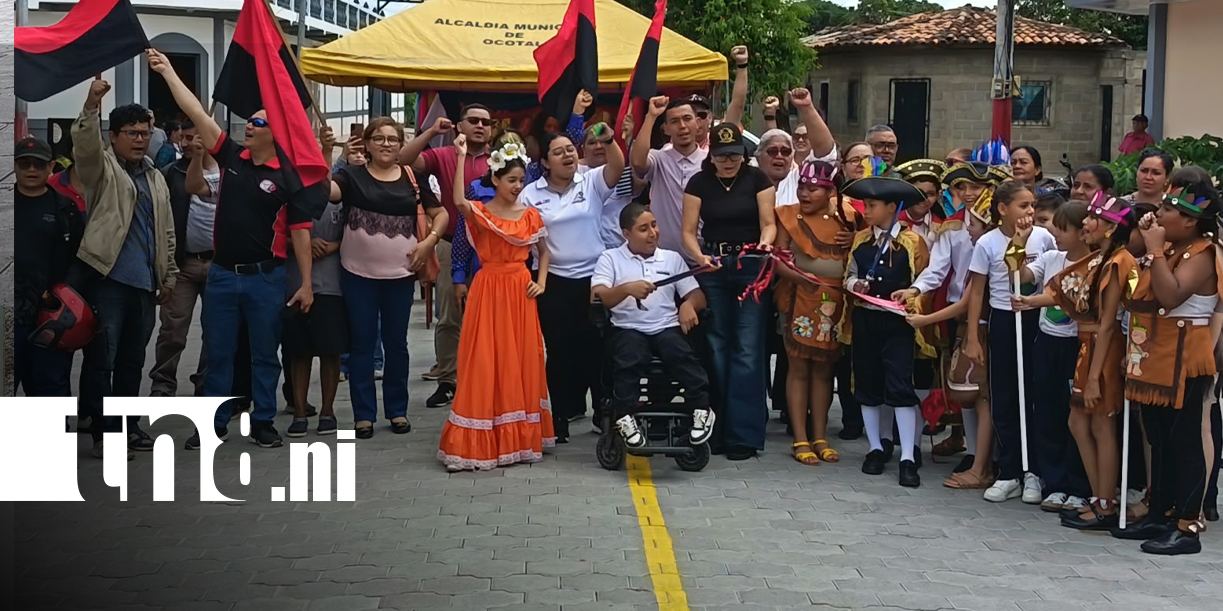 Foto: Ocotal transforma la infraestructura vial con nuevas calles adoquinadas en Monseñor Madrigal/TN8