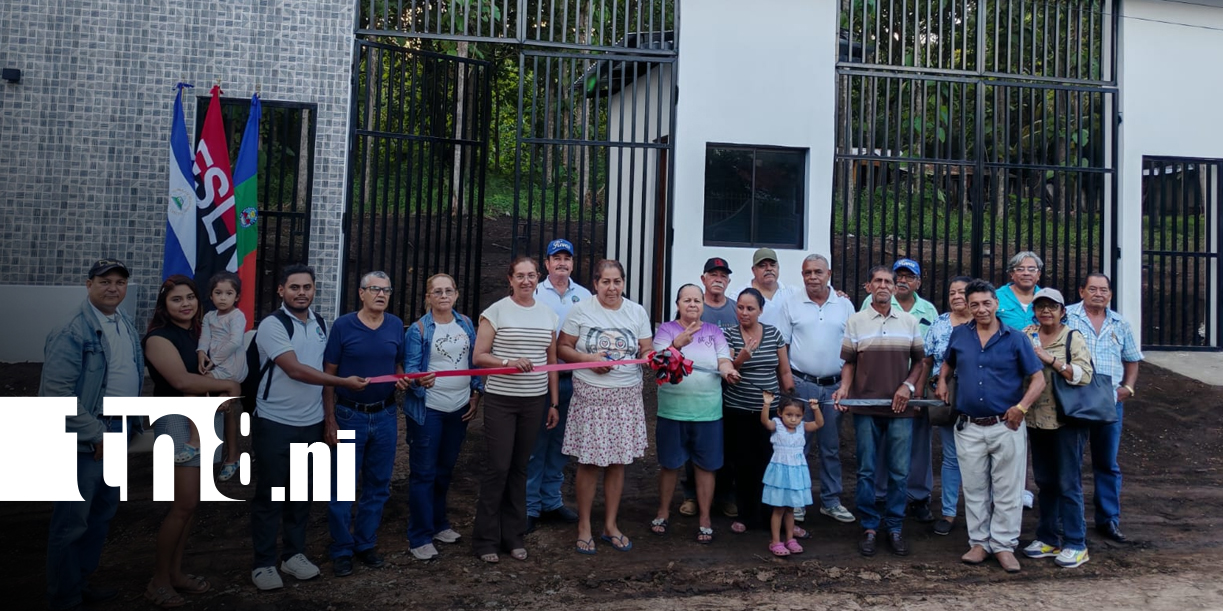 Foto: Inauguran fachada del cementerio Portal de Paz en Rivas/TN8