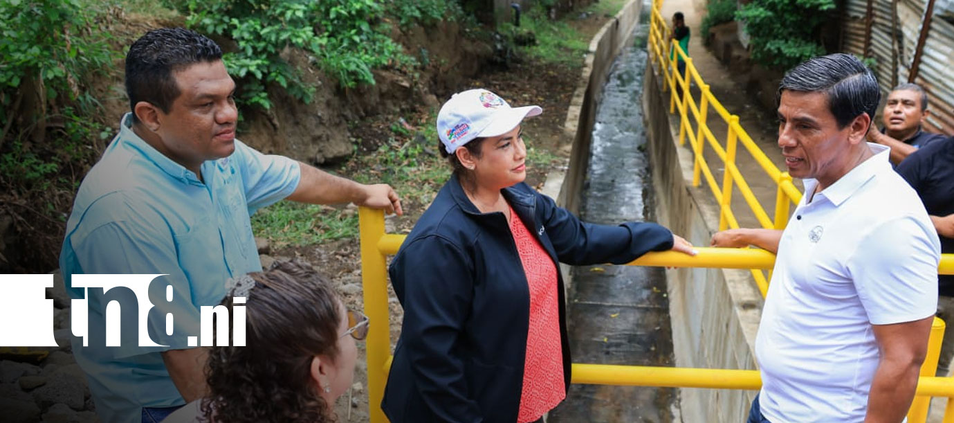Foto: Más de 1,200 familias del barrio Israel Galeano estrenan calles de concreto hidráulico/TN8