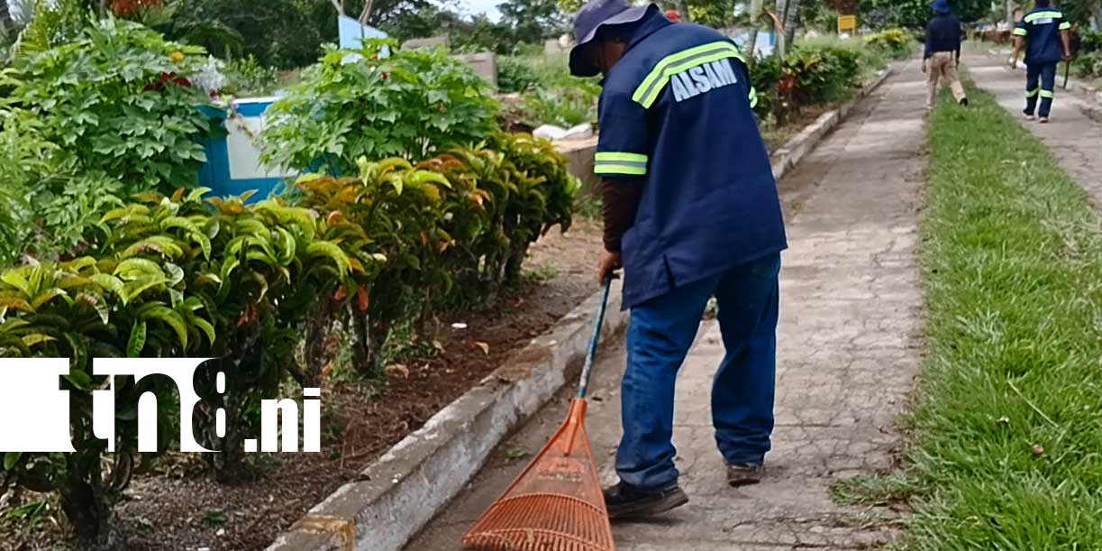 FOTO: San Marcos prepara sus cementerios para el Día de los Fieles Difuntos/TN8