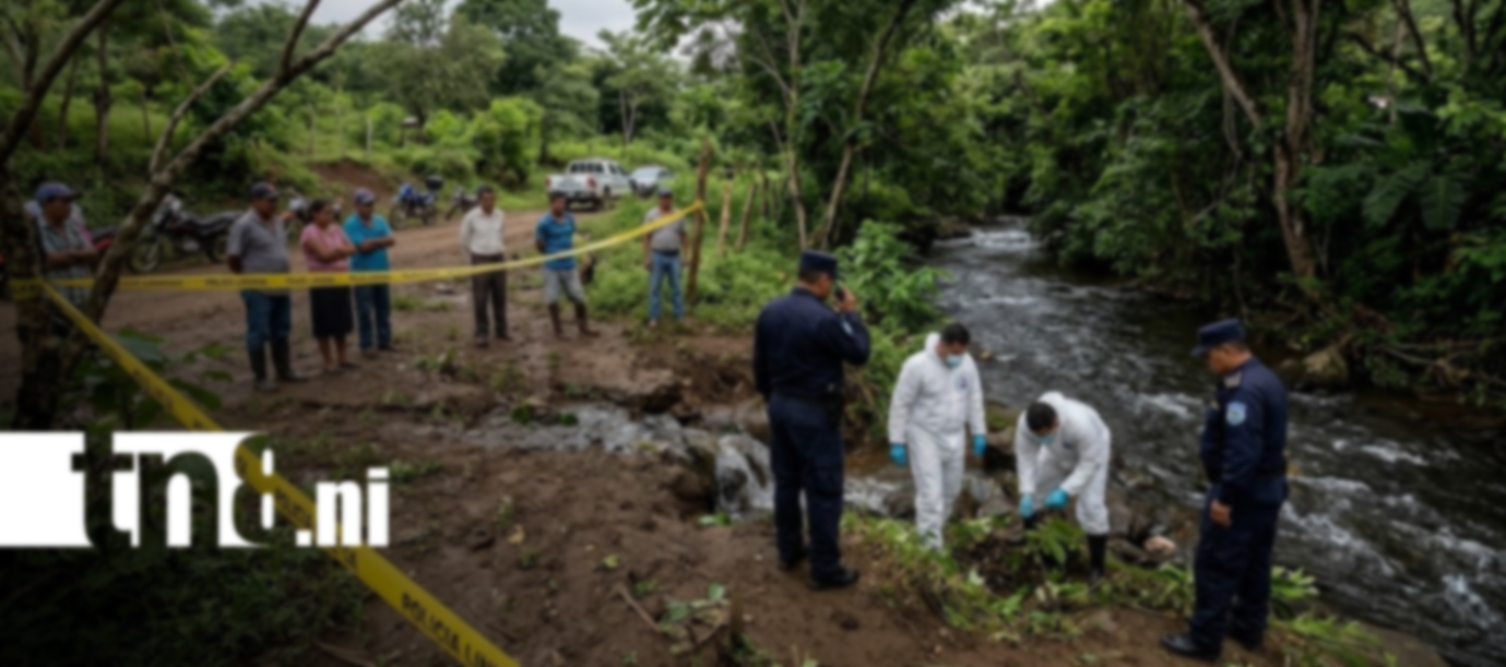 foto: Hombre muere al intentar cruzar una quebrada en La Rampla, en Siuna/ Cortesía 