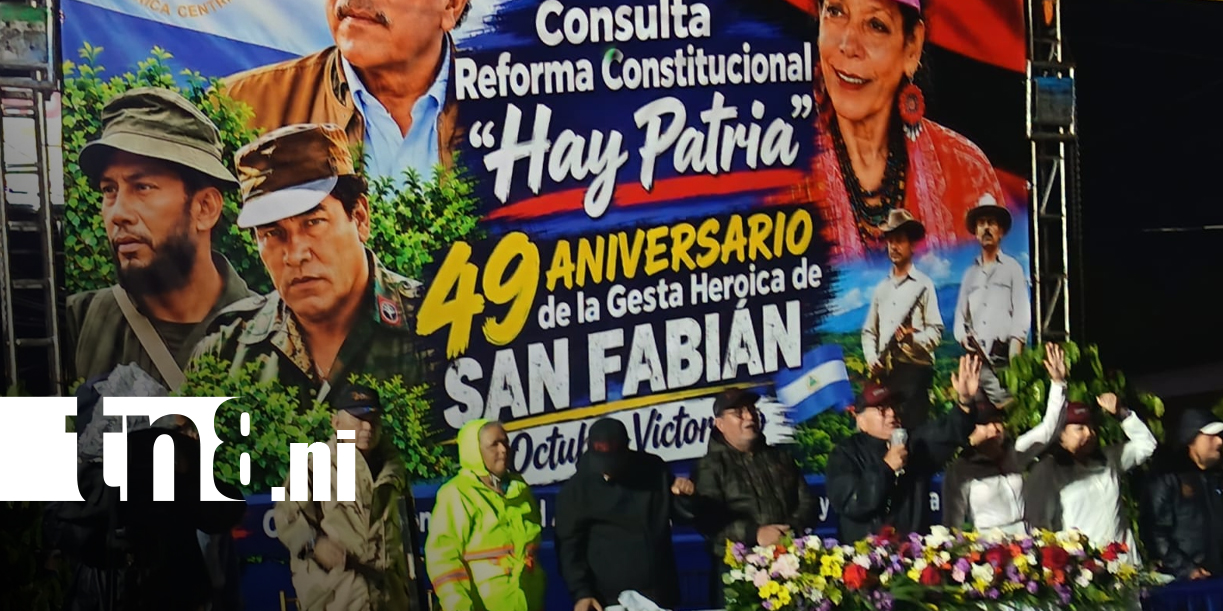 Foto: Nueva Segovia respalda reformas constitucionales/TN8