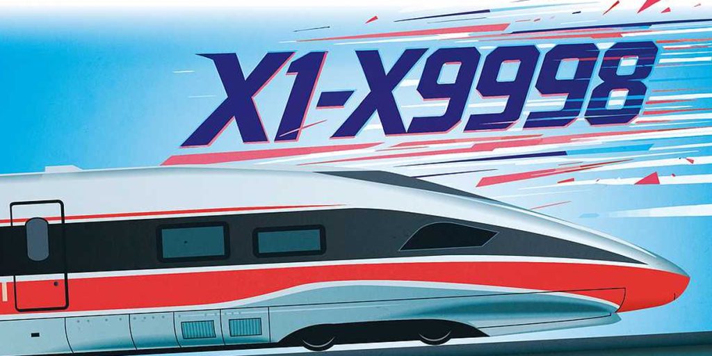 Foto: China crea la serie X para trenes que superen los 350 km/h/Cortesía