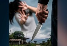 Foto: Mujer recibe puñalada durante asalto en Hatillo/Cortesía