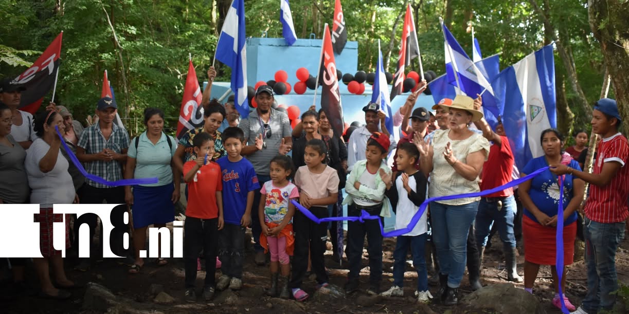 Foto: San Ramón, Matagalpa inaugura dos proyectos de agua que beneficiarán a más de 180 familias/TN8