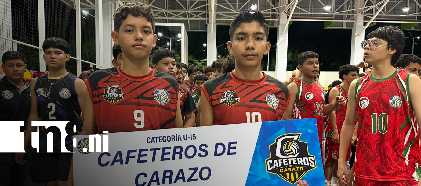 Foto: Inauguran sexta edición de la Liga de Primera División de Voleibol Masculino en Managua/TN8