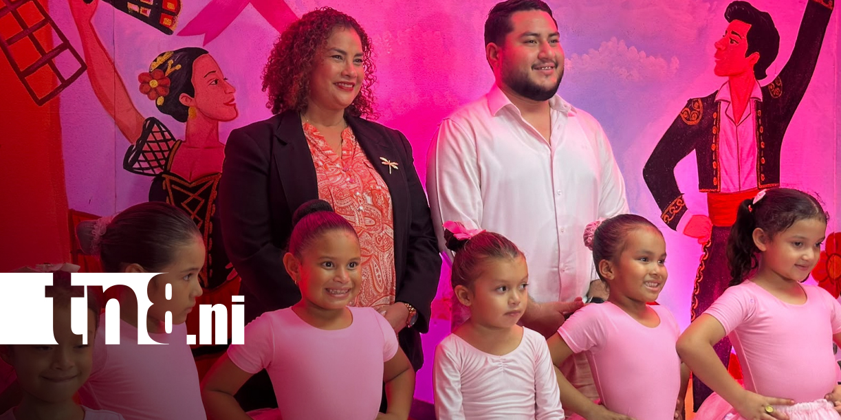 Foto: 50 niñas reciben vestuario para ballet clásico en Managua/TN8
