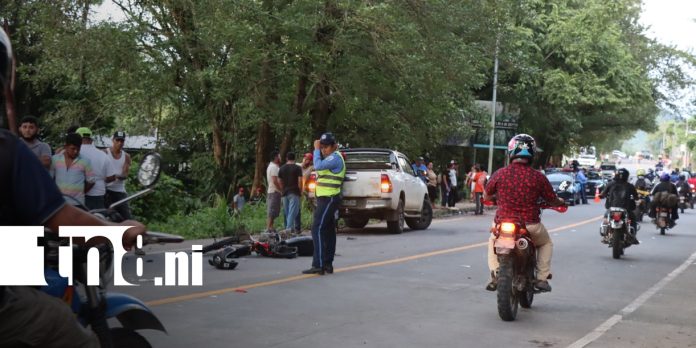 Foto: Triple colisión en Siuna deja un motociclista fallecido/TN8 Foto: Triple colisión en Siuna deja un motociclista fallecido/TN8