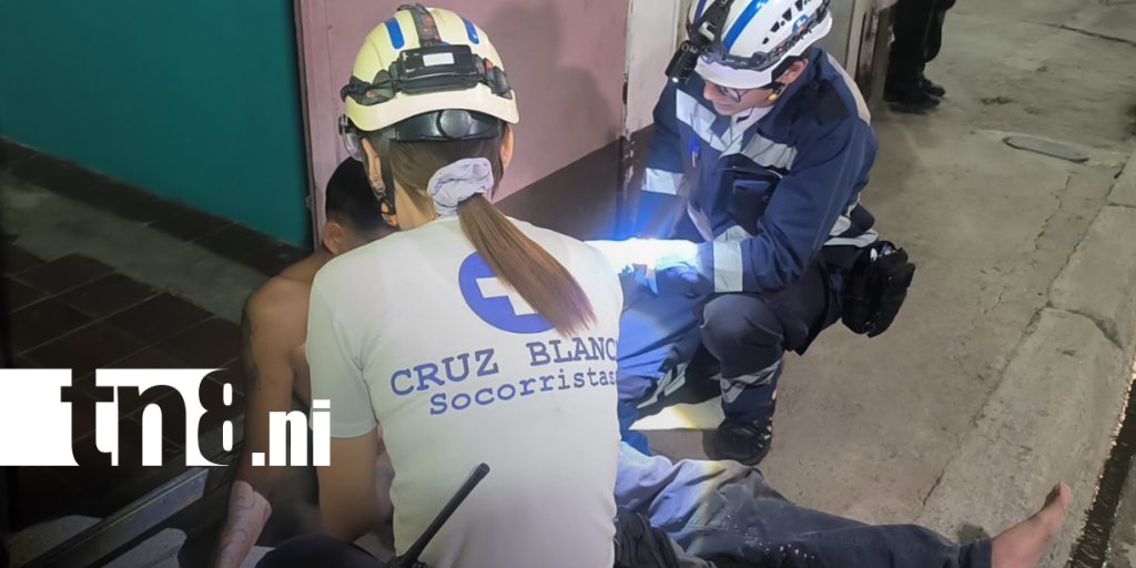 Foto: Hombre se corta en plena vía pública en la ciudad de Estelí/TN8