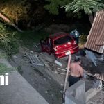 Foto: Automóvil pierde el control e impacta contra una casa /TN8