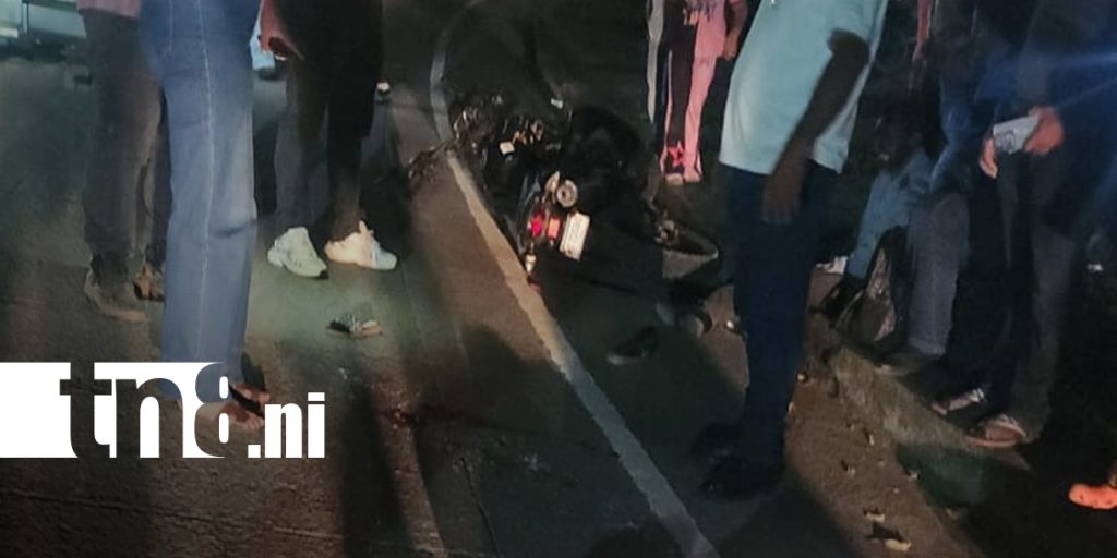 Foto: Motocicleta choca contra ambulancia del Minsa en Río Blanco/TN8