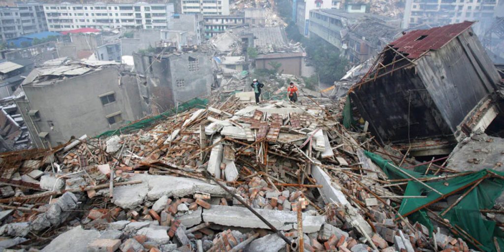 Foto: Terremoto en China deja 16 fallecidos y activa labores de rescate/Cortesía