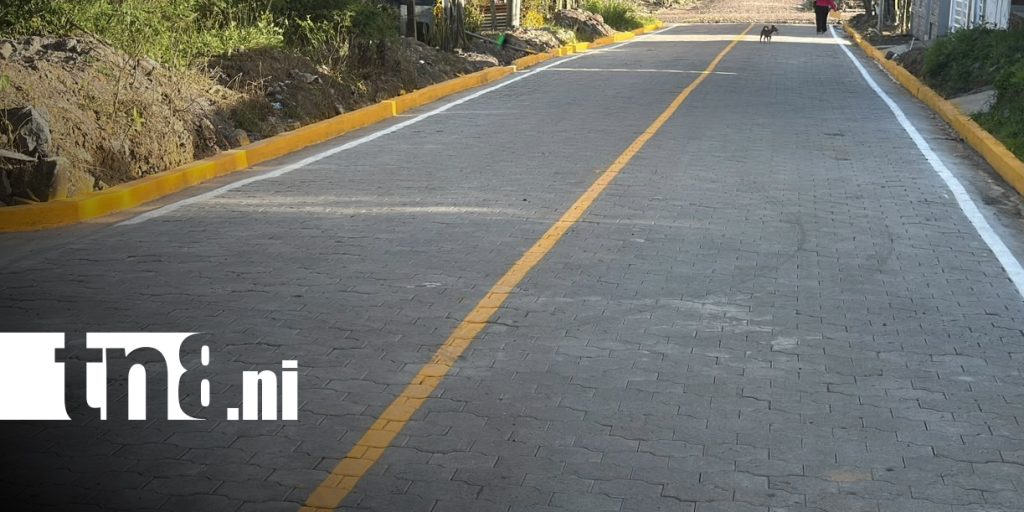 Foto: Familias de La Libertad se benefician con nuevas obras de infraestructura vial/TN8