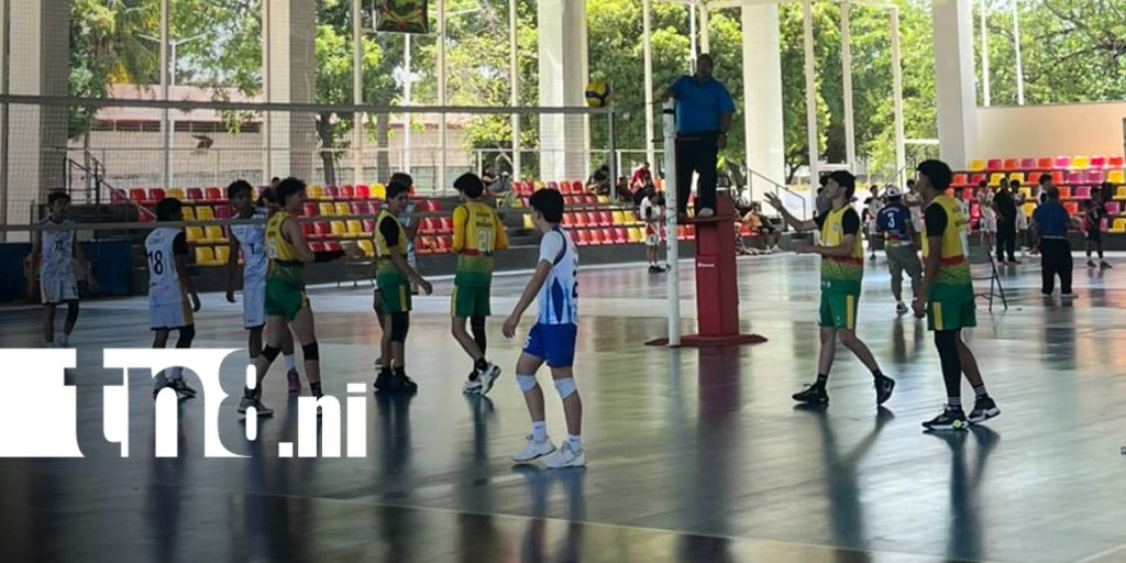 Foto: Jóvenes talentos del voleibol se enfrentan en torneo de alto nivel en Managua/TN8