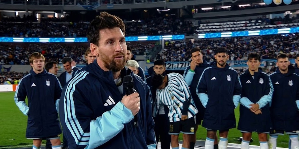Foto: La emotiva despedida de Messi de la Selección Argentina/Cortesía