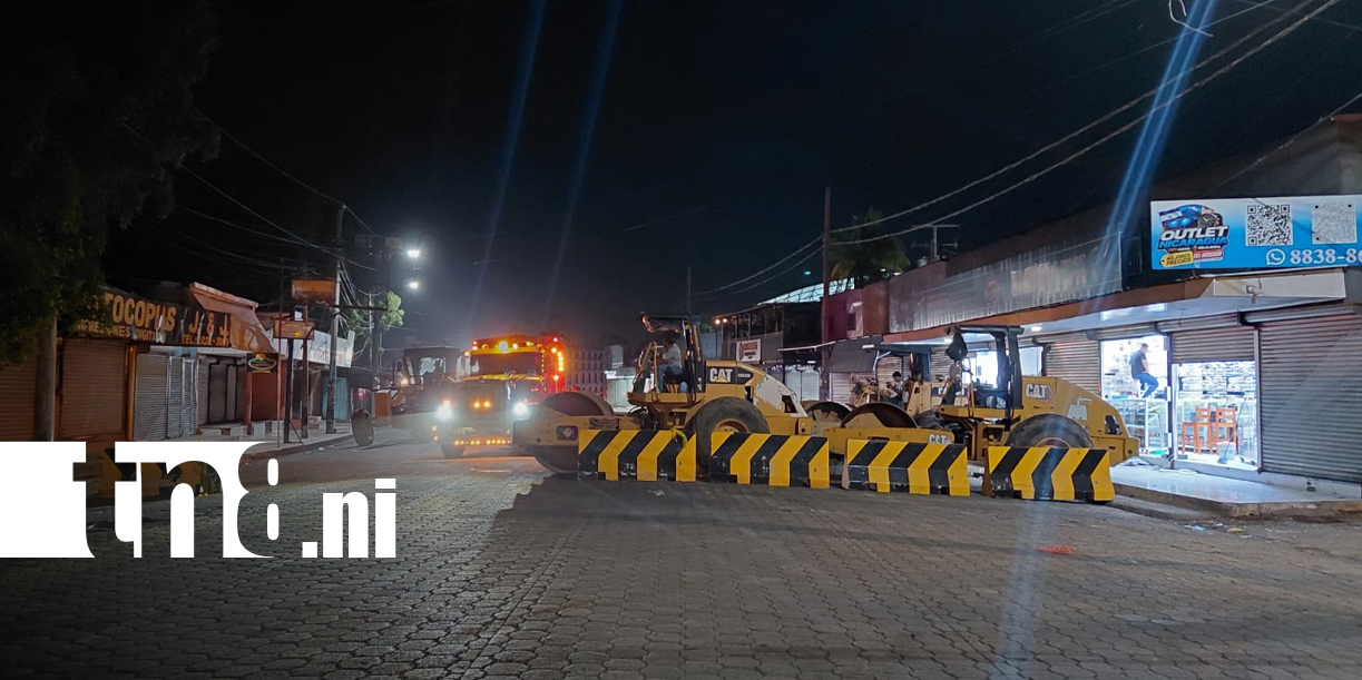 Foto: Inician obras de mejoramiento vial en el Mercado Oriental/TN8