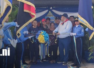 Nagarote inaugura mejoras en la Unidad Policial “Tierra de Paz y Seguridad” para las familias Foto:Nagarote apuesta por la seguridad de las familias/TN8