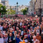 foto: Protestas en Madrid reclaman pensiones dignas frente al aumento de los precios/cortesía