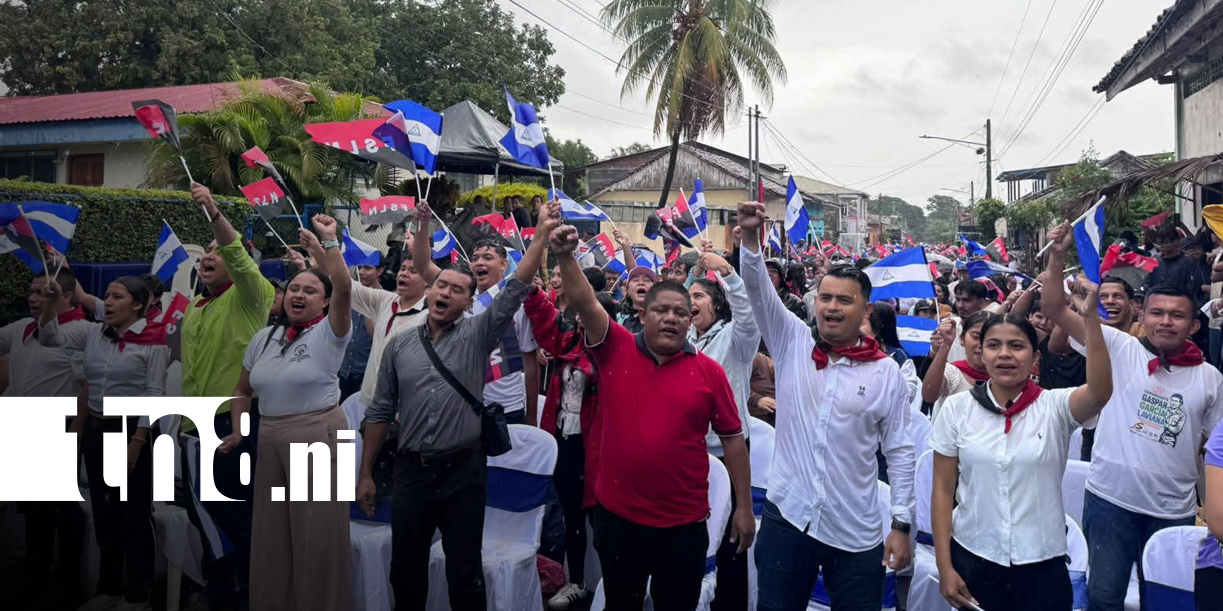 Foto: Ometepe participa en consulta bajo el lema “Hay Patria”/TN8
