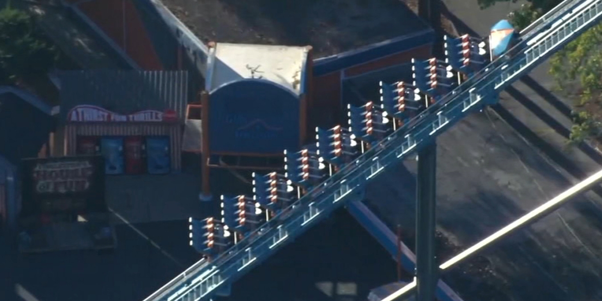 Foto: Hombre fallece tras caer de la montaña rusa Goliath en EE. UU./Cortesía