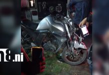 Dos accidentes de tránsito dejan motociclistas lesionados en Managua