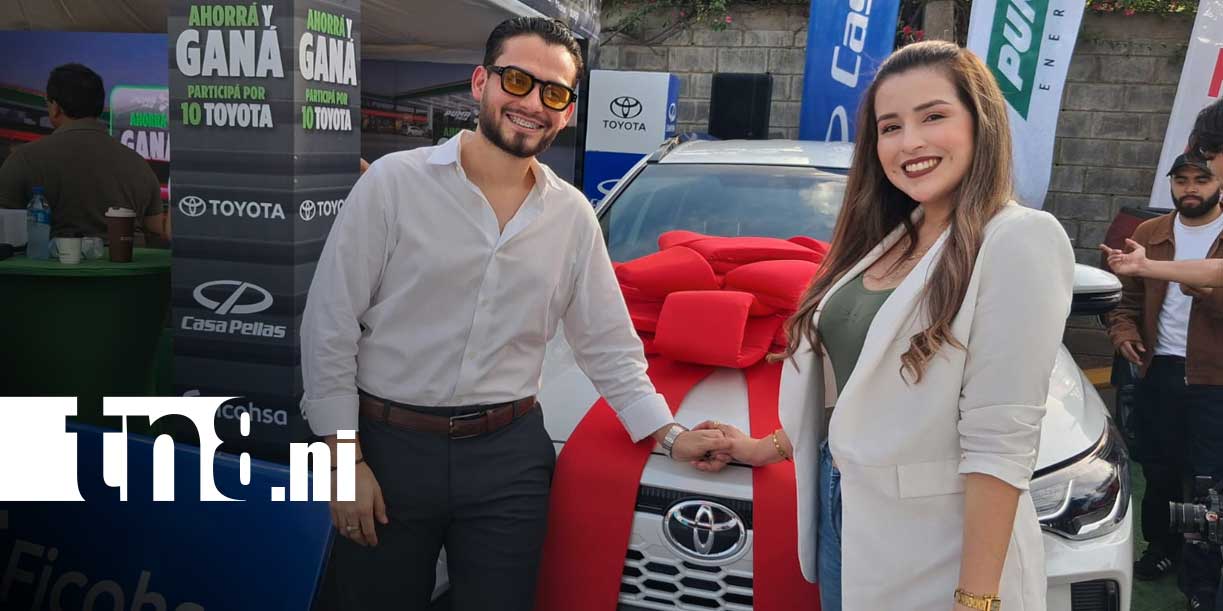 Foto: Puma Energy entrega octavo premio y selecciona al noveno ganador de una Toyota/TN8