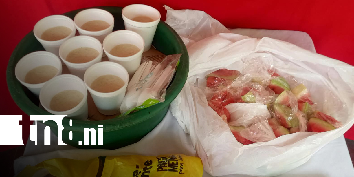 Foto: Colegios de la Isla de Ometepe celebran el Día de la Alimentación Sanaz/TN8