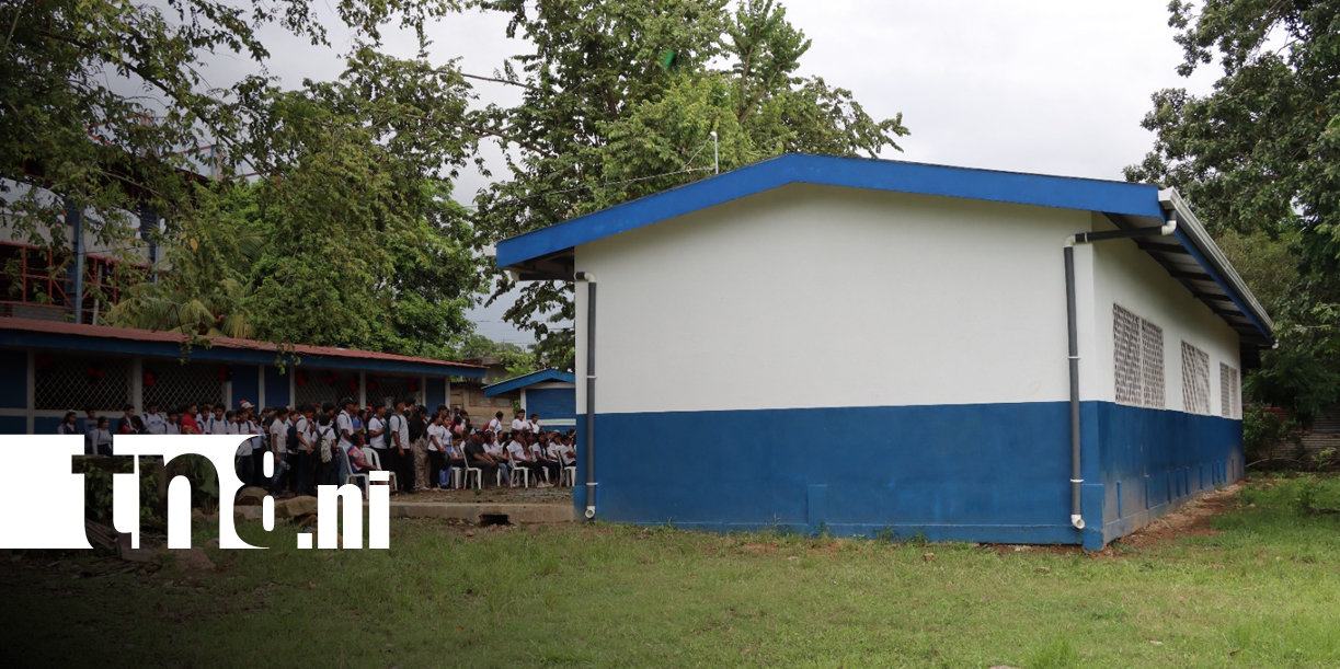 Foto: Educación en Siuna suma nuevos espacios/TN8