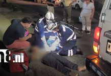 Foto: Accidente entre dos motos deja a un menor lesionado en Estelí/TN8