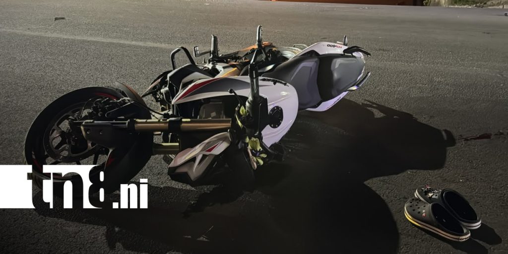 Foto: Accidente entre dos motocicletas deja tres lesionados en Juigalpa, Chontales/TN8